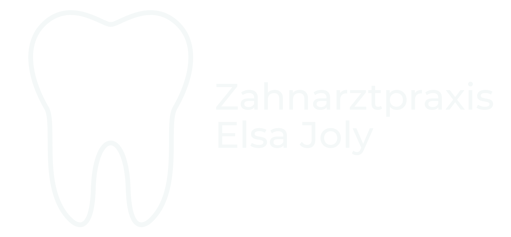 Logo der französischsprachigen Zahnarztpraxis Dr. Elsa Joly in Berlin.